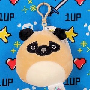 Squishmallow Prince the Pug 3.5" UltraSoft Stuffed Animal Toy Plush NWT